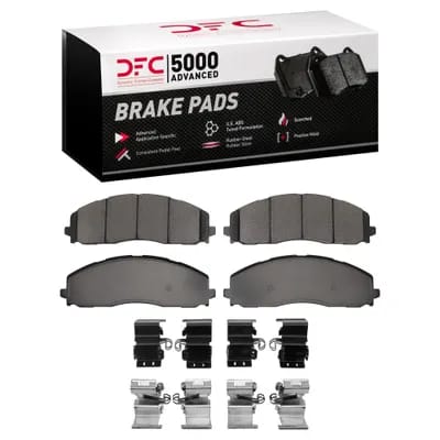 Dynamic Friction Company 5000 Advance Brake Pads With Hardware Kit 1551249001