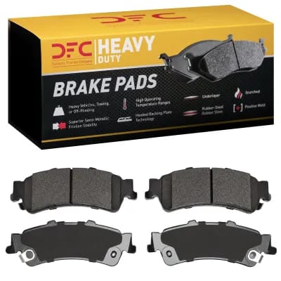 Dynamic Friction Company Heavy-Duty Brake Pads Without Hardware Kit 1214079200