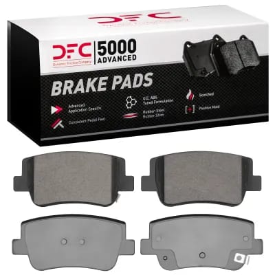 Dynamic Friction Company 5000 Advanced Brake Pads Without Hardware Kit 1551241700