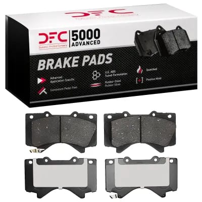 Dynamic Friction Company 5000 Advanced Brake Pads Without Hardware Kit 1551130300
