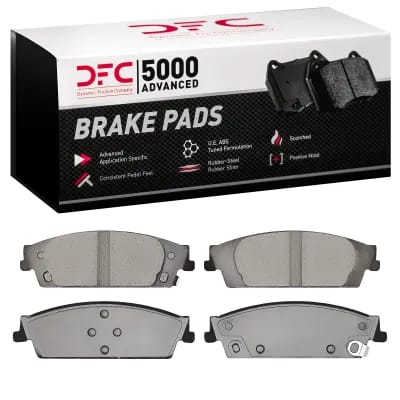 Dynamic Friction Company 5000 Advanced Brake Pads Without Hardware Kit 1551119410