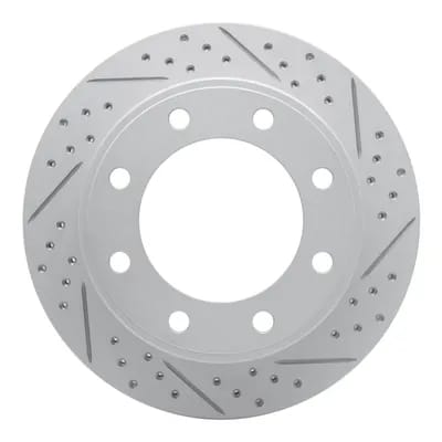 Dynamic Friction Company Geoperformance Rotor - Drilled and Slotted 83054161R
