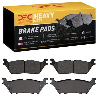 Dynamic Friction Company Heavy-Duty Brake Pads Without Hardware Kit 1214179000