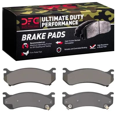 Dynamic Friction Company Ultimate Duty Performance Brake Pads without Hardware Kit 1400078500