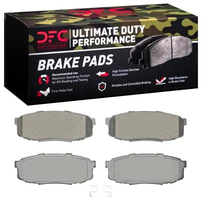 Dynamic Friction Company Ultimate Duty Performance Brake Pads without Hardware Kit 1400130400