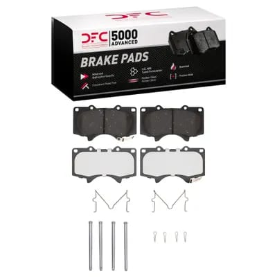 Dynamic Friction Company 5000 Advance Brake Pads With Hardware Kit 1551097601