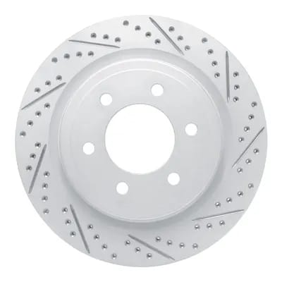 Dynamic Friction Company Geoperformance Rotor - Drilled and Slotted 83054289R