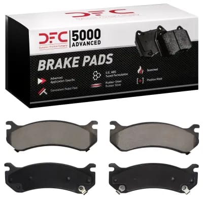Dynamic Friction Company 5000 Advanced Brake Pads Without Hardware Kit 1551078500