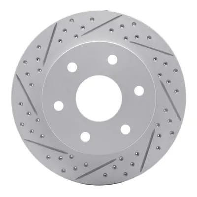Dynamic Friction Company Geoperformance Rotor - Drilled and Slotted 83047079L
