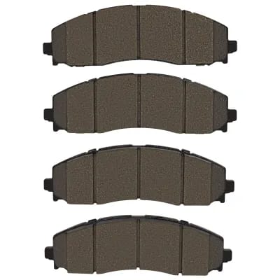Dynamic Friction Company 4000 HybriDynamic Brake Pads Without Hardware Kit 4000249100
