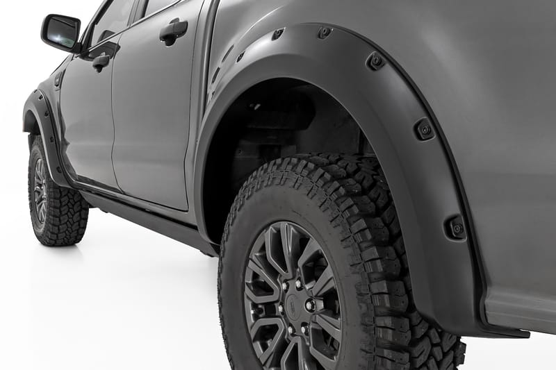 Pocket Fender Flares | J7 Magnetic Gray | Ford Ranger 2WD/4WD (2019-2023)
