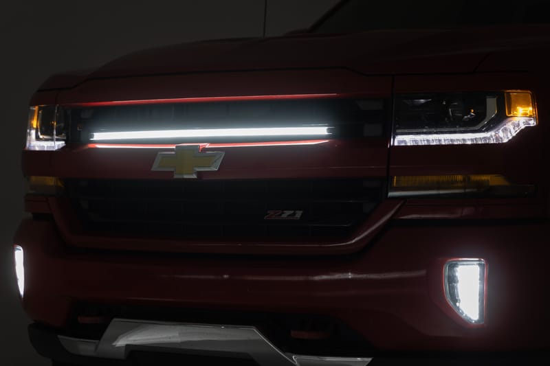 LED Light Kit | Grille Mount | 30 Inch DRL | Chevy Silverado 1500 (16-18)