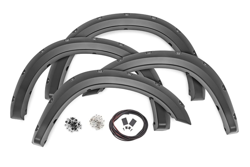 Pocket Fender Flares | PXJ Diamond Black | Ram 2500/3500 2WD/4WD (2011-2018)