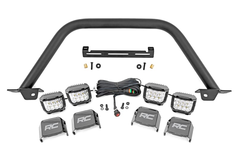 Safari Bar | 3" OSRAM (Quad) | Wide | OE Modular Steel | Ford Bronco (21-26)