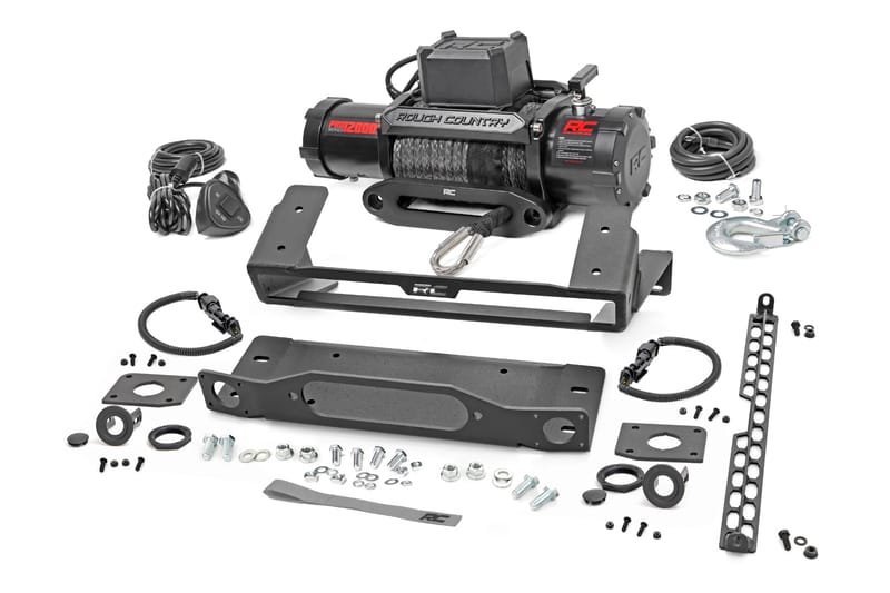 High Winch Mount | All Models | 12000S | Ford Bronco 4WD (2021-2026)