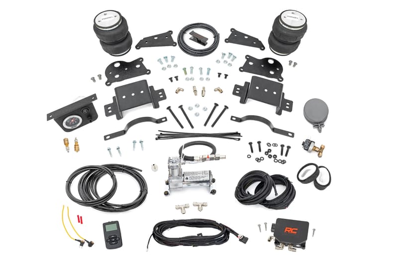Air Spring Kit w/compressor | Wireless Controller | 4 Inch Lift Kit | Ram 2500 (14-26)