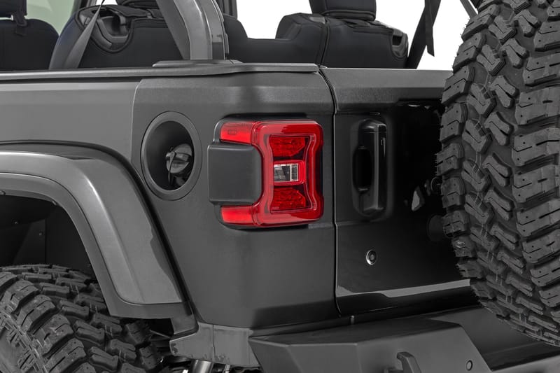 Trail Cladding | Rear Corners | Jeep Wrangler JL/Wrangler Unlimited (18-26)
