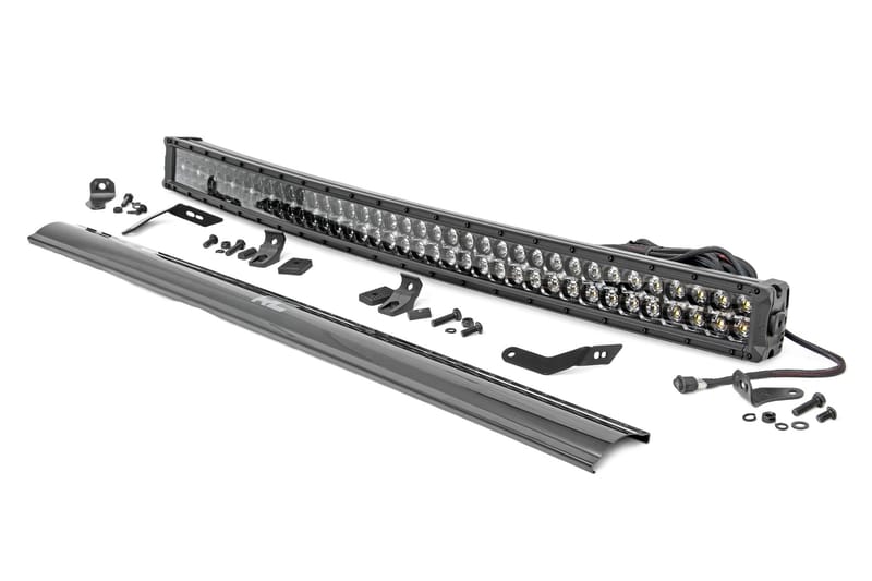 LED Light Kit | Front Mount | 40" Black Dual Row | White DRL | Honda Talon 1000