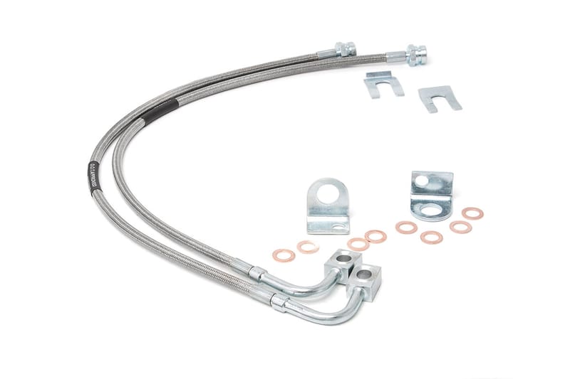 Brake Lines | Stainless | Rear | 4-6 Inch Lift | Jeep Wrangler JK/Wrangler Unlimited (07-18)