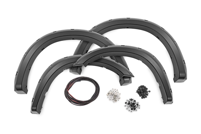 Pocket Fender Flares | PXR Brilliant Black | Ram 2500/3500 2WD/4WD (19-26)