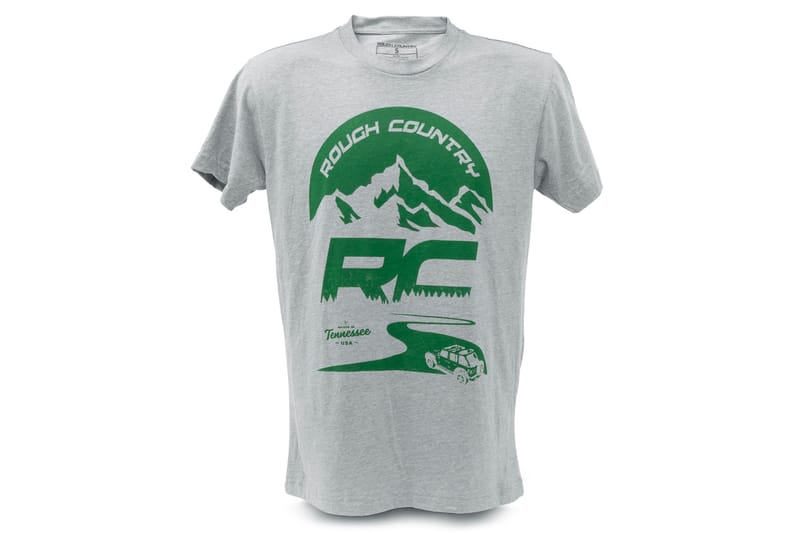Rough Country T-Shirt | RC Mountains | HEATHER GRAY | MD