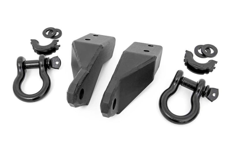 Tow Hook Brackets | D-Ring | Bull Bar Sup | Toyota Tundra 2WD/4WD (2007-2021)