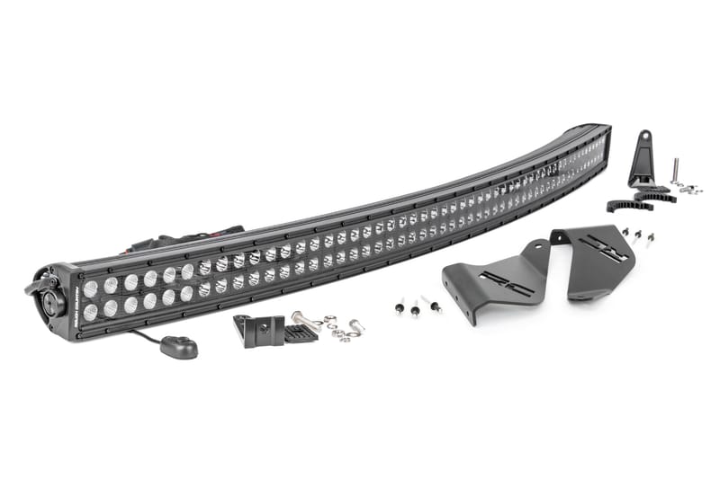 LED Light | Rear Mount | 50" Black Pair | Polaris Ranger 1000/Ranger XP 900/1000