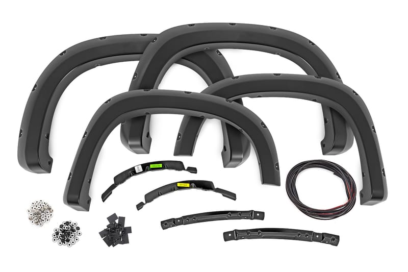 Pocket Fender Flares | GJI Shadow Gray | Chevy Silverado 1500 2WD/4WD (22-26)