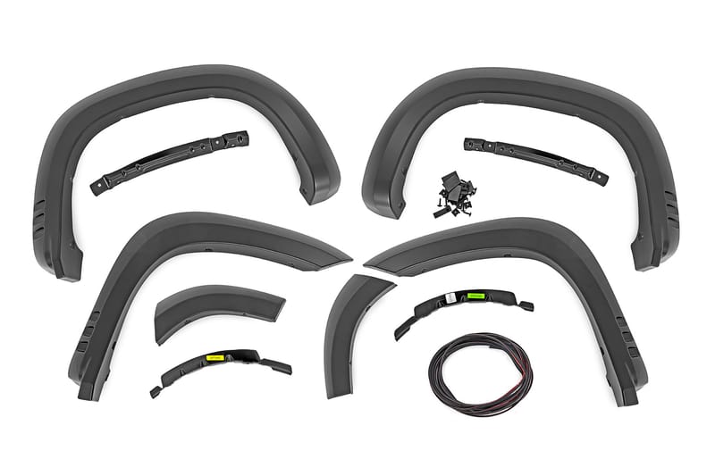 SF1 Fender Flares | GAN Silver Ice Metallic | Chevy Silverado 1500 (19-26)