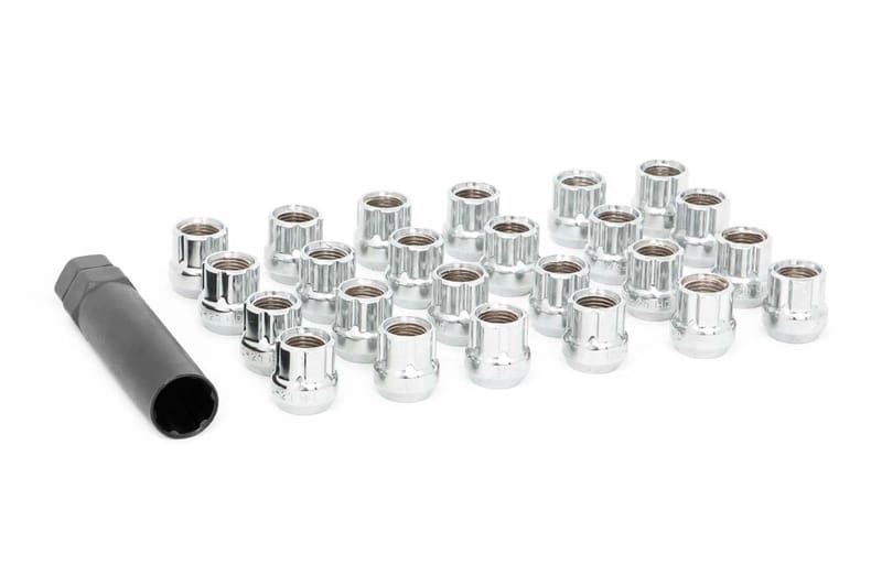 Lug Nut Set | 1/2x20 | 24 Qty | Chrome | Open End