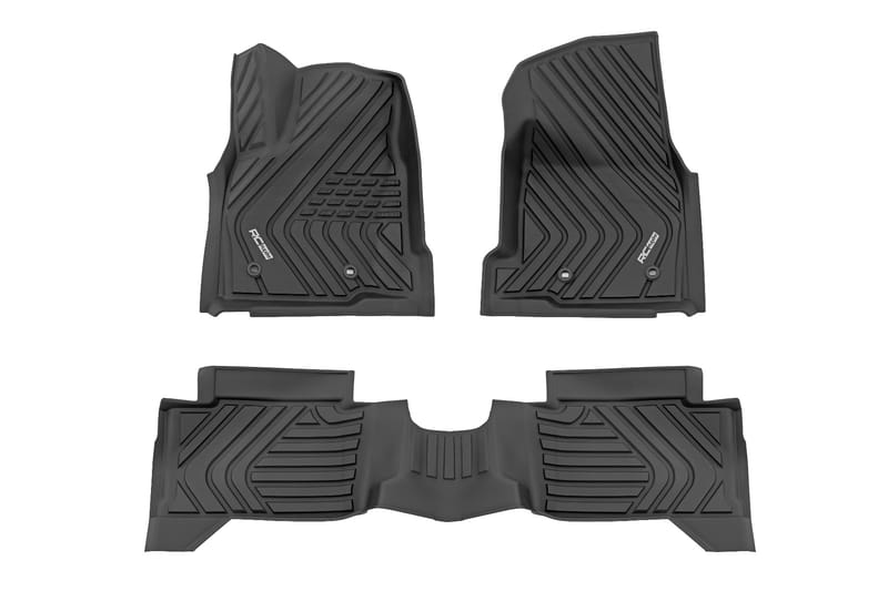 Flex Fit Floor Mats | Front & Rear | Crew | Toyota Tacoma 2WD/4WD (2024-2026)