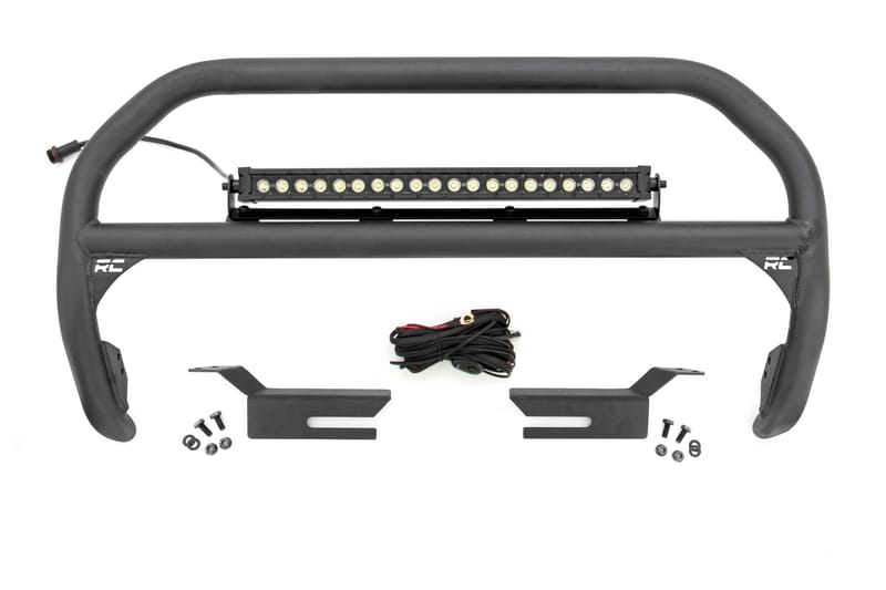 Nudge Bar | 20 Inch BLK DRL Single Row LED | Ford Bronco 4WD (2021-2026)