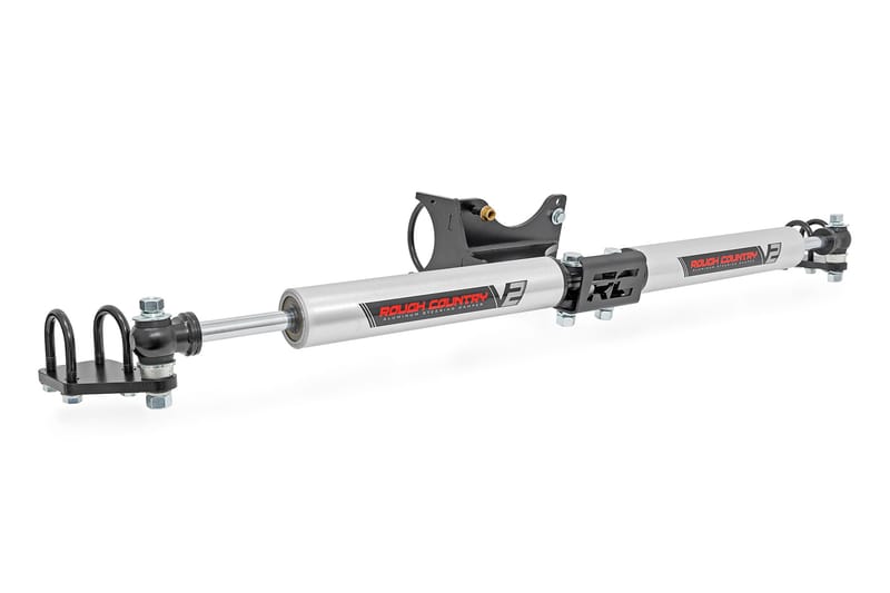 V2 Steering Stabilizer | Dual | 2-8 Inch Lift | Ford F-250/F-350 Super Duty (05-26)