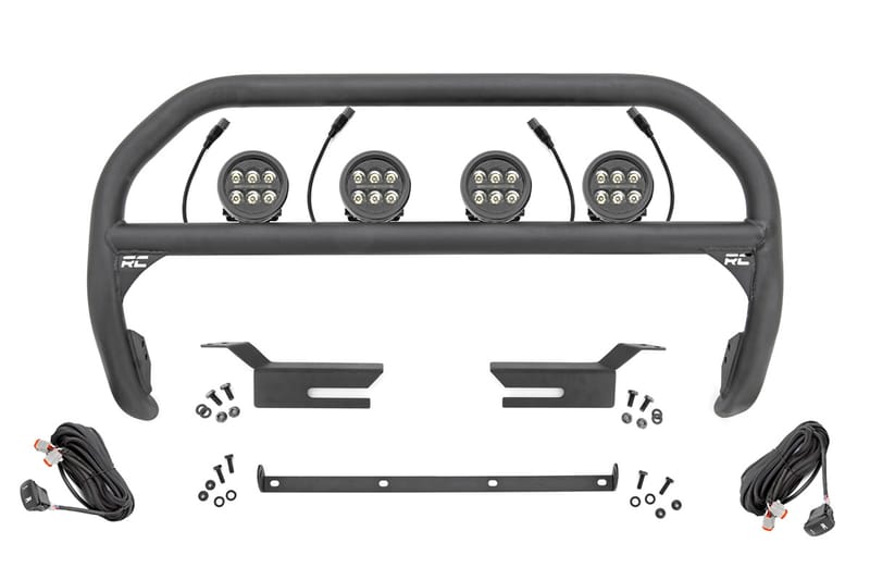 Nudge Bar | 3.5 Inch Round Led (x4) | Ford Bronco 4WD (2021-2026)