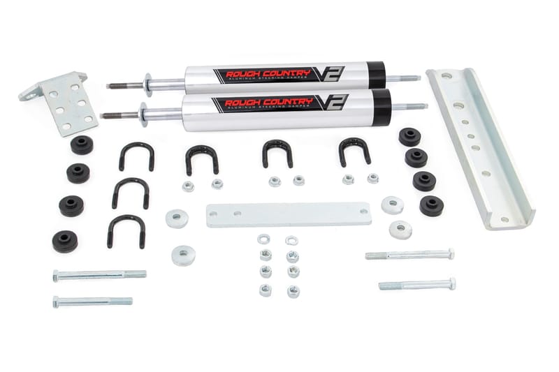 V2 Steering Stabilizer | Dual | Ford Bronco/F-150/F-250 (1980-1998)