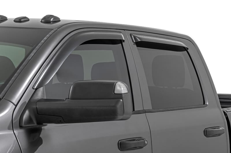Side Window Deflectors | Tape On Rain Guard | Ram 1500 (09-18)/2500 (10-26)