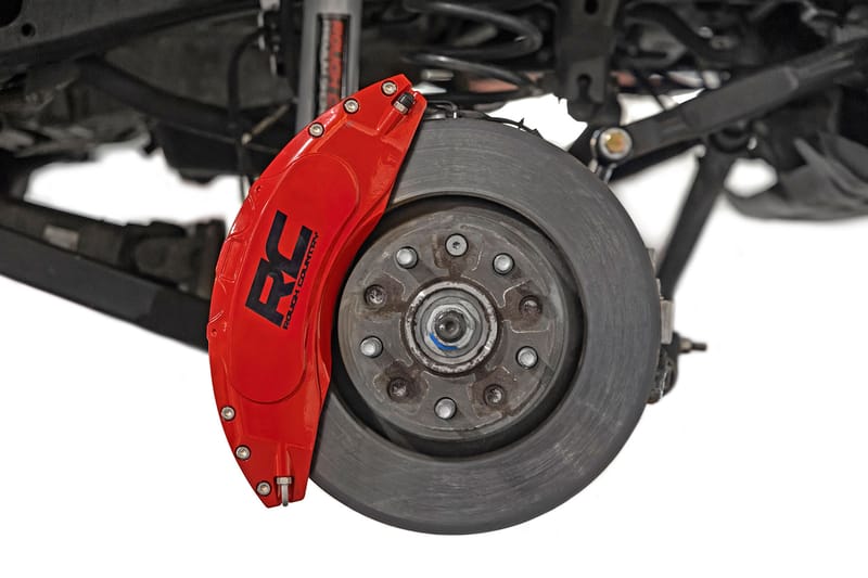 Caliper Covers | Rear | Red | Sport | Jeep Wrangler JL (18-26)/Wrangler Unlimited (18-26)
